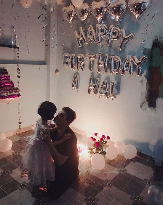 Lâm Vinh Hải đón sinh nhật bên Linh Chi dù đã tuyên bố chia tay