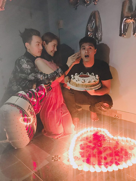 Lâm Vinh Hải đón sinh nhật bên Linh Chi dù đã tuyên bố chia tay