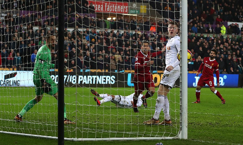 Liverpool bất ngờ thua đội cuối bảng Ngoại hạng Anh