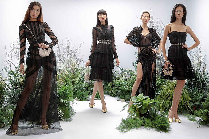 Chung Thanh Phong giới thiệu các mẫu váy cho mùa mốt 2018