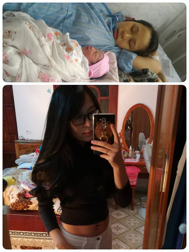 Hội chị em khoe ảnh thay đổi ngoạn mục: Ngày đi đẻ xấu xí bao nhiêu, sinh con xong rạng ngời bấy nhiêu