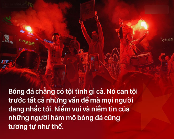 Chiến thắng U23 Việt Nam: Tình yêu bóng đá chẳng tội tình gì, cứ vui thôi có được không! Chiến thắng U23 Việt Nam: Tình yêu bóng đá chẳng tội tình gì, cứ vui thôi có được không!