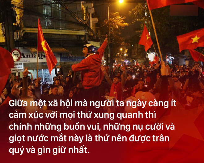 Chiến thắng U23 Việt Nam: Tình yêu bóng đá chẳng tội tình gì, cứ vui thôi có được không! Chiến thắng U23 Việt Nam: Tình yêu bóng đá chẳng tội tình gì, cứ vui thôi có được không!