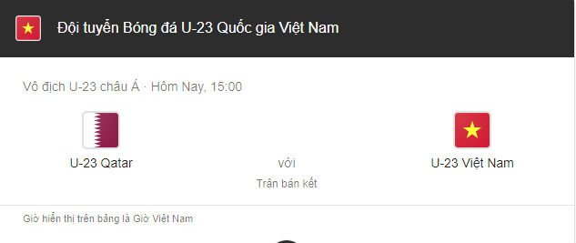 Không khí hừng hực khắp cả nước, tất cả một lòng cổ vũ đội tuyển U23 Việt Nam trước trận bán kết lịch sử với Qatar