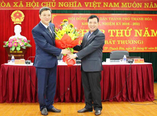 Họp bất thường, TP Thanh Hóa có tân Chủ tịch 45 tuổi