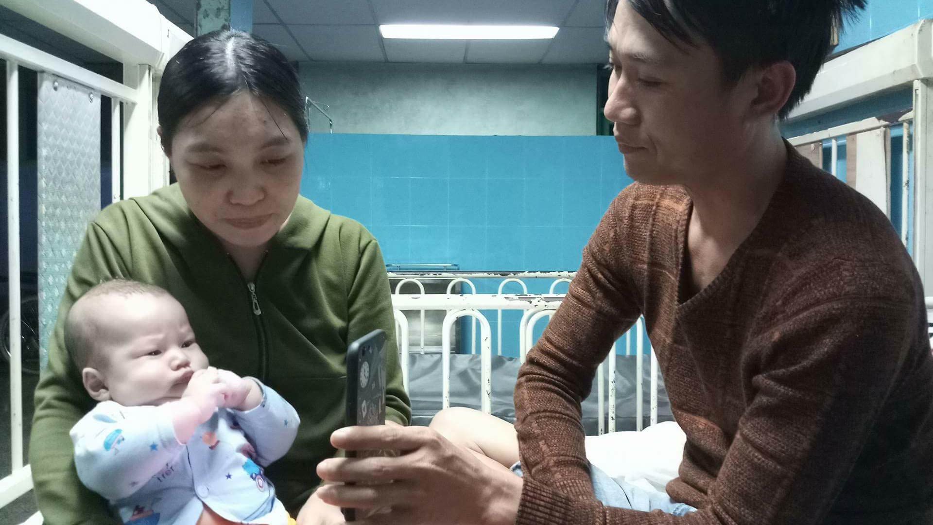 Hy hữu bé trai 3 tháng tuổi có quả tim nằm bên phải