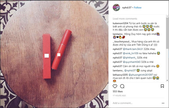 Tiền vệ Hồng Duy trước giờ bóng lăn vẫn đăng ảnh bán son?