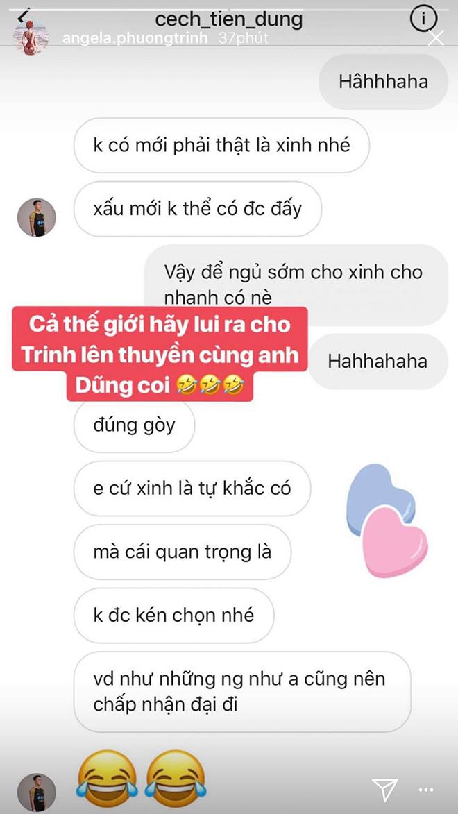 Điện thoại Angela Phương Trinh cháy máy sau khi công khai tin nhắn với Bùi Tiến Dũng