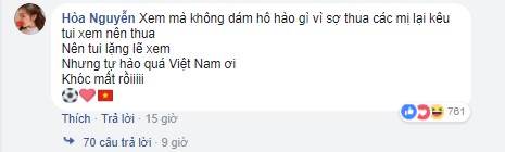 Hòa Minzy lặng lẽ xem U23 Việt Nam thi đấu vì sợ thua lại đổ tại tôi