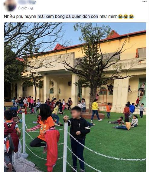 Chuyện chưa kể hậu trận U23 tối qua: Các bà mẹ dạt chồng sang bên, rủ nhau đi bão, mải xem bóng quên cả đón con