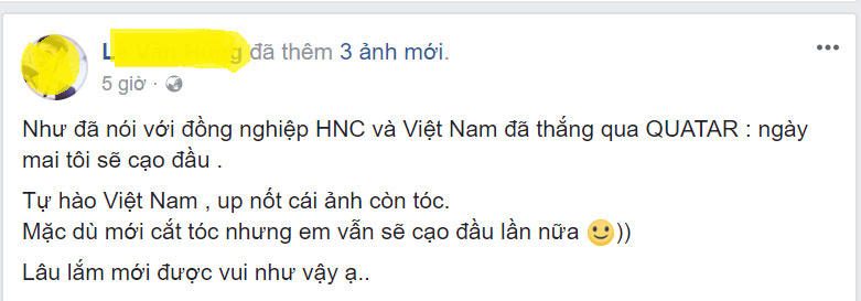 Dở khóc dở cười với lời nói là làm mừng U23 Việt Nam: Cạo đầu, khỏa thân, đập ti vi