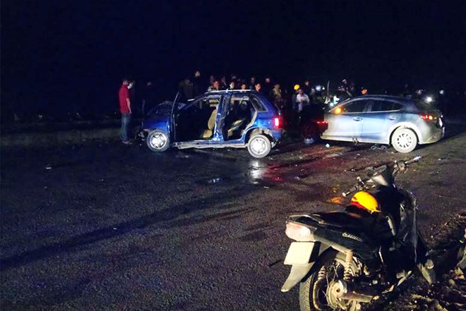 Một công an viên thiệt mạng, 5 người bị thương sau tai nạn liên hoàn