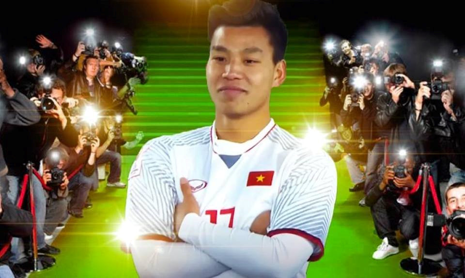 Trào lưu chế ảnh, bắt chước dáng ăn mừng của Văn Thanh U23 Việt Nam