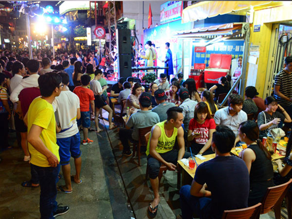 Đề xuất mở rộng phố đi bộ Bùi Viện