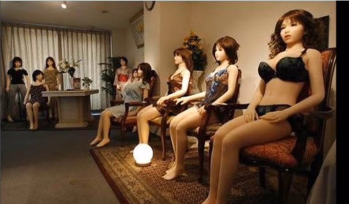 Nhà thổ búp bê tình dục ra đời, gái mại dâm Anh ế chỏng chơ