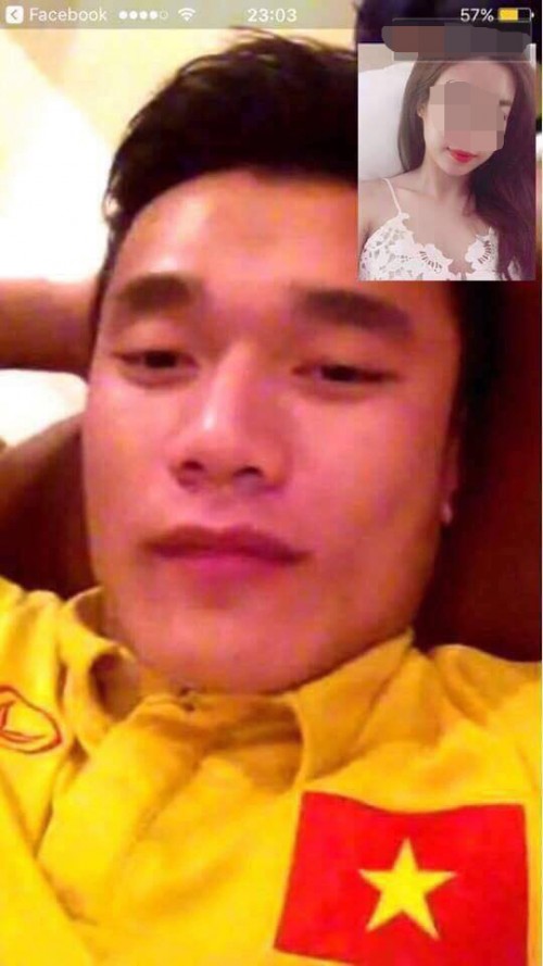 Sự thật về bức ảnh cuộc gọi giữa Bùi Tiến Dũng và hoa hậu Đỗ Mỹ Linh