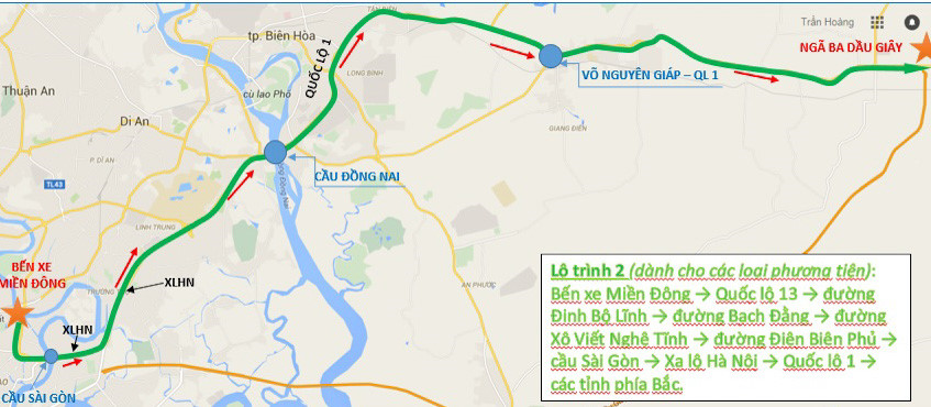 Đường về quê đón Tết Mậu Tuất tránh kẹt xe ở Sài Gòn
