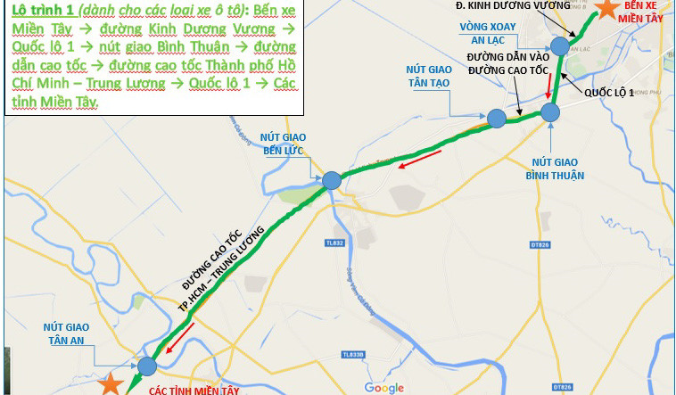Đường về quê đón Tết Mậu Tuất tránh kẹt xe ở Sài Gòn