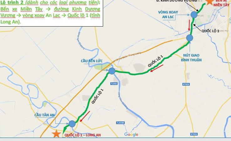 Đường về quê đón Tết Mậu Tuất tránh kẹt xe ở Sài Gòn