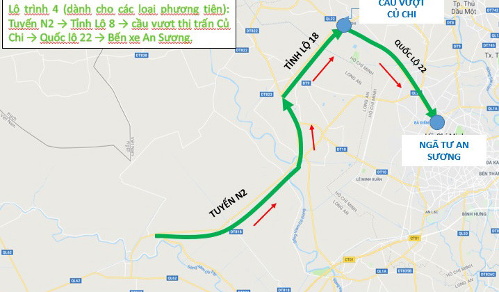 Đường về quê đón Tết Mậu Tuất tránh kẹt xe ở Sài Gòn