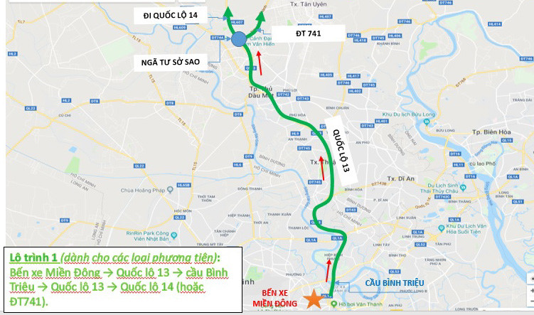 Đường về quê đón Tết Mậu Tuất tránh kẹt xe ở Sài Gòn