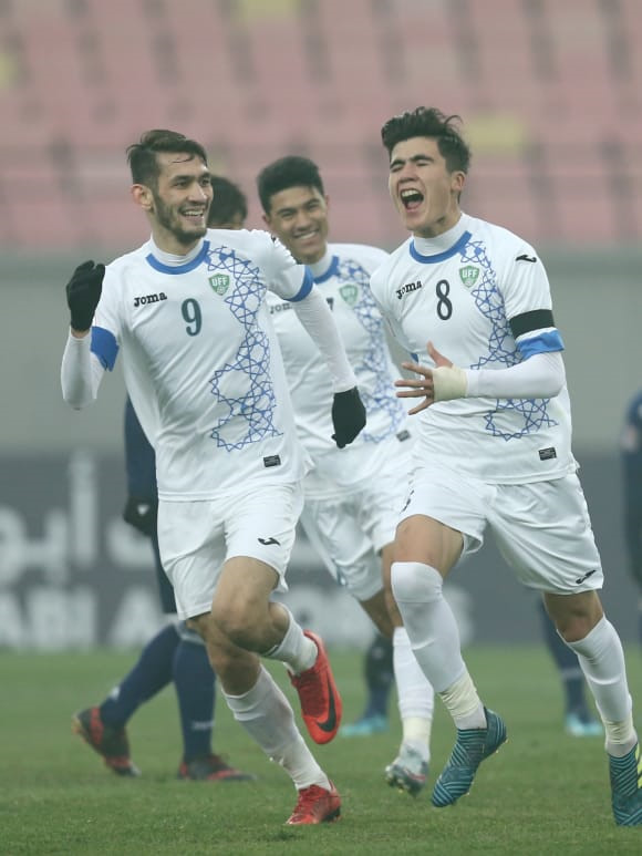Cầu thủ nguy hiểm nhất U23 Uzbekistan đẹp trai như tài tử Cầu thủ nguy hiểm nhất U23 Uzbekistan đẹp trai như tài tử