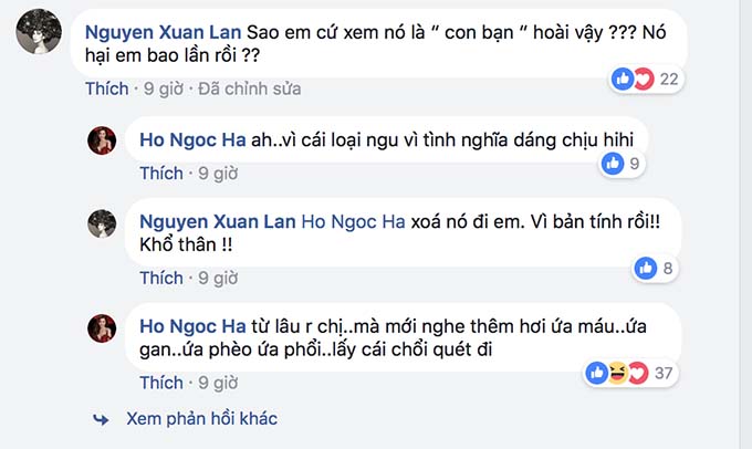 Hồ Ngọc Hà đăng lời Phật dạy đá xéo kẻ đâm sau lưng được gọi là bạn Hồ Ngọc Hà đăng lời Phật dạy đá xéo kẻ đâm sau lưng được gọi là bạn