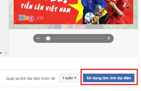 Thay avatar Facebook bằng khung ảnh cổ vũ đội tuyển U23 Việt Nam