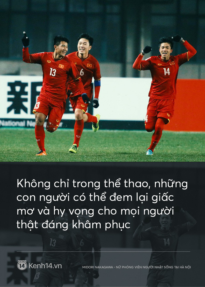 Nữ phóng viên Nhật ngả mũ khi chứng kiến cách ăn mừng U23 của người Hà Nội: Đêm qua quậy tưng bừng vậy mà sáng ra vẫn khỏe khoắn đi làm! Nữ phóng viên Nhật ngả mũ khi chứng kiến cách ăn mừng U23 của người Hà Nội: Đêm qua quậy tưng bừng vậy mà sáng ra vẫn khỏe khoắn đi làm!