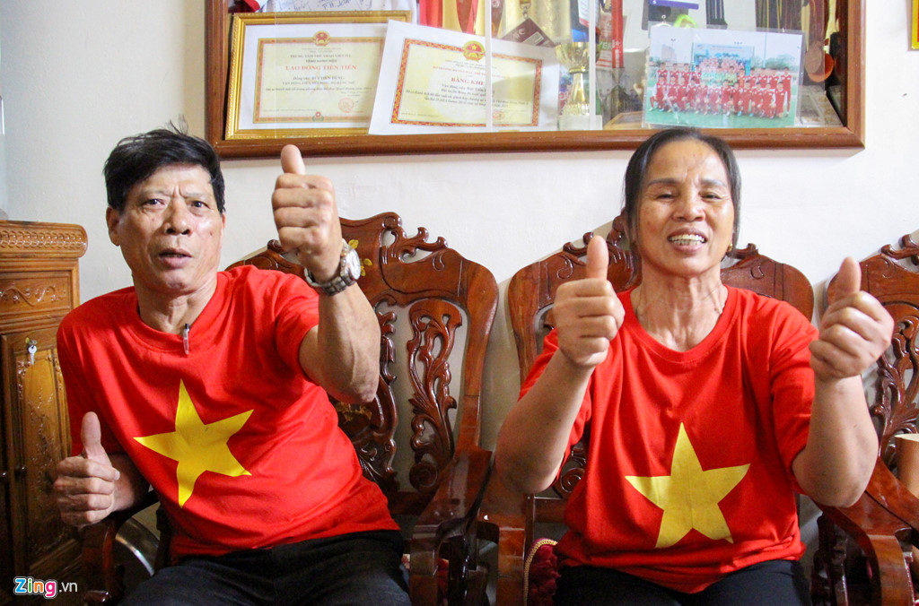 Cha mẹ Công Phượng, Tiến Dũng mong U23 lập nên kỳ tích