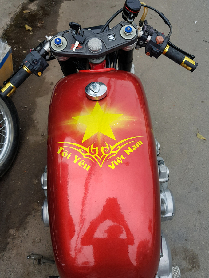 Môtô hàng khủng của tay độ cuồng U23 Việt Nam