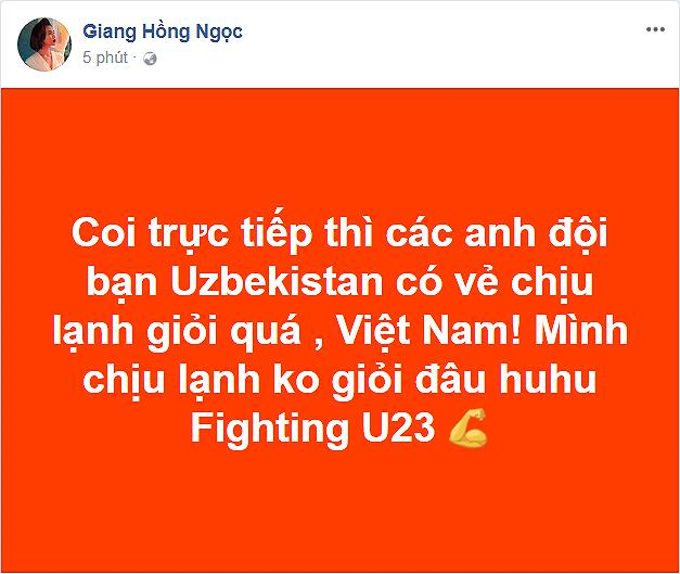 Sao Việt xót xa trước cảnh U23 VN thi đấu trong mưa tuyết trắng xóa