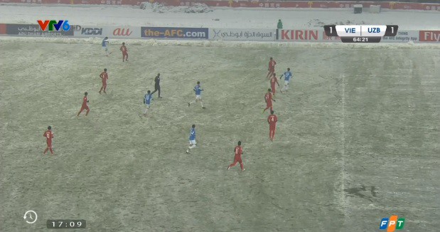 Sự cố hi hữu trong màn khổ chiến của U23 Việt Nam