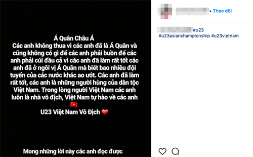 Mạng xã hội ngập tràn lời cảm ơn thầy trò đội tuyển U23 Việt Nam Mạng xã hội ngập tràn lời cảm ơn thầy trò đội tuyển U23 Việt Nam