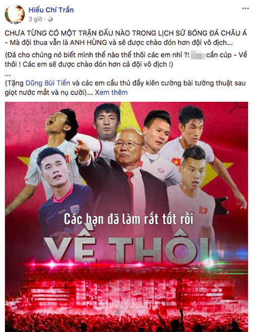 Mạng xã hội ngập tràn lời cảm ơn thầy trò đội tuyển U23 Việt Nam