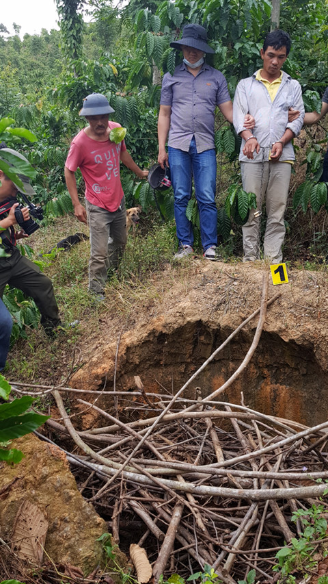 Án mạng kinh hoàng: Giết chủ nợ rồi chôn xác phi tang trong rẫy cà phê