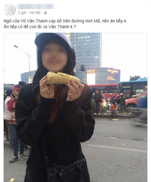 Nhặt được bắp ngô ăn dở của Văn Thanh U23, cô gái trẻ bối rối nhờ tổ tư vấn dân mạng: Nên ăn tiếp hay cất làm kỷ niệm?