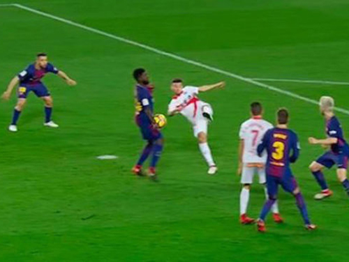 Barca lập thành tích 74 trận liên tiếp không phải chịu phạt penalty
