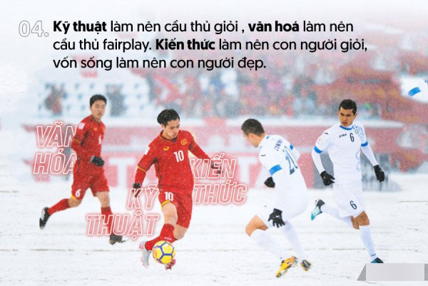 6 bài học thấm thía mà đội tuyển U23 Việt Nam đã thầm lặng gửi gắm đến người hâm mộ 6 bài học thấm thía mà đội tuyển U23 Việt Nam đã thầm lặng gửi gắm đến người hâm mộ