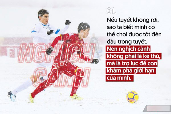 6 bài học thấm thía mà đội tuyển U23 Việt Nam đã thầm lặng gửi gắm đến người hâm mộ 6 bài học thấm thía mà đội tuyển U23 Việt Nam đã thầm lặng gửi gắm đến người hâm mộ