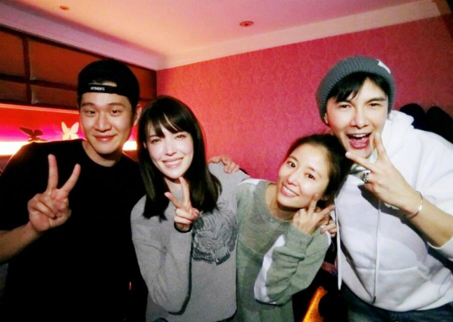 Lâm Tâm Như đón sinh nhật bên chồng