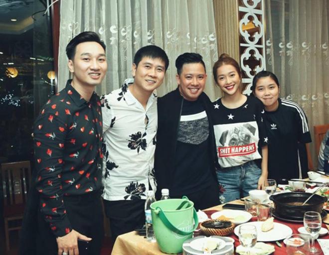 Xuân Bắc, Tự Long cùng dàn sao đến mừng sinh nhật MC Thành Trung