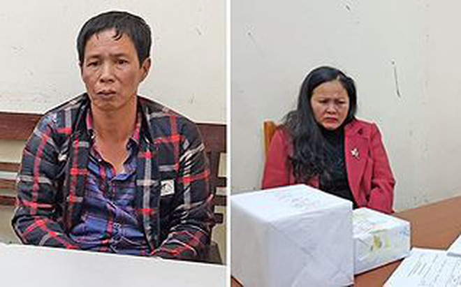 Bắt quả tang cặp vợ chồng buôn gần 2 kg ma túy đá