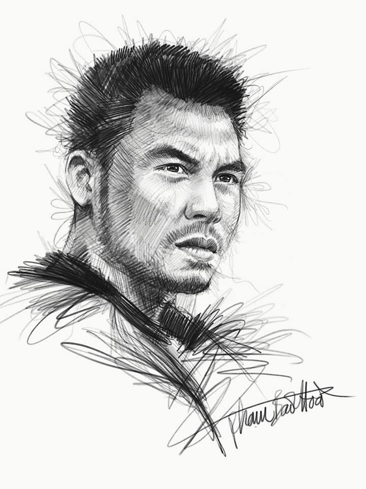 Trọn bộ tranh ký họa dàn cầu thủ cực phẩm U23 Việt Nam