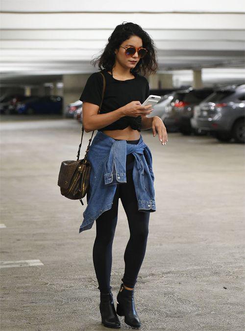 10 cách phối đồ cùng legging đen giúp chị em tự tin xuống phố!