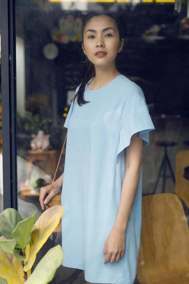 Không còn nghi ngờ gì nữa, Tăng Thanh Hà đã lộ bụng bầu lần 3 lùm lùm rồi!