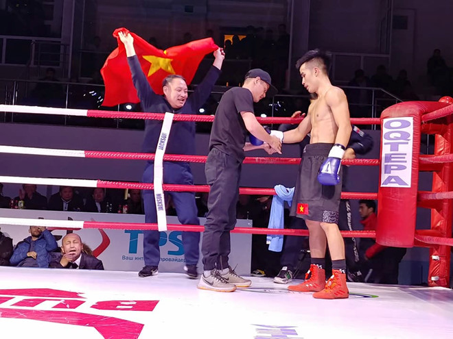 Vì U23, tay đấm Việt hạ gục võ sĩ Uzbekistan ngay thủ đô chủ nhà