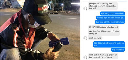 Hàng nóng rao bán công khai trên facebook