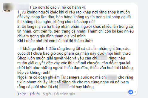 Mua váy lông đính kim sa về diện Tết, cô nàng gặp cảnh váy ơi ở lại lông rụng nhé, còn bị chủ shop mắng tới tấp Mua váy lông đính kim sa về diện Tết, cô nàng gặp cảnh váy ơi ở lại lông rụng nhé, còn bị chủ shop mắng tới tấp