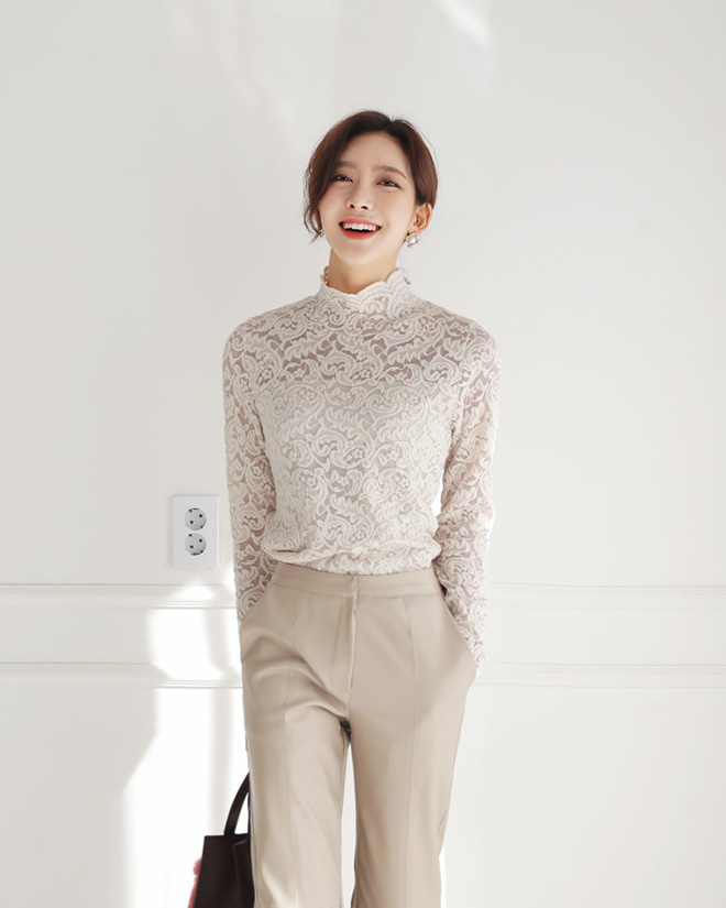 Áo voan và ren sẽ là cạ cứng của các nàng bánh bèo trong dịp Tết sắp tới